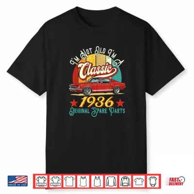 Vintage Original Spare Parts Classic 1936 Statement Shirt