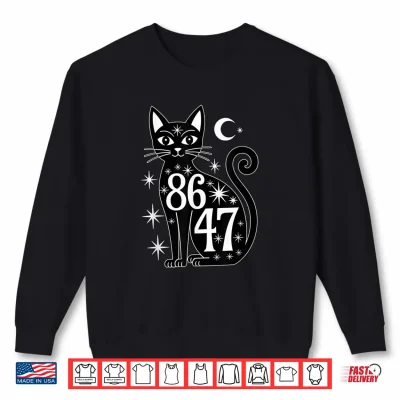 Sweatshirt 86 47 Cat Shirt