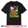 Filipino Roots Idea For Women Filipiniana Philippines Themed Shirt