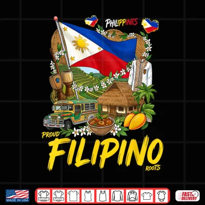 Design Filipino Roots Idea for Women Filipiniana Philippines Themed Shirt
