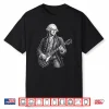Vintage George Washington Playing Guitar President Usa Men Shirt
