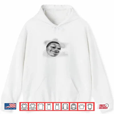 Hoodie Funny Flight Reacts Moon Face Meme Shirt