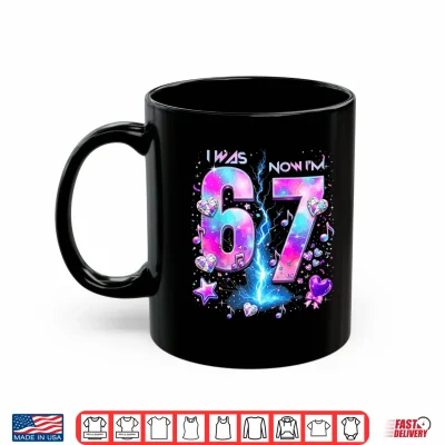 Mug I was 6 Now Im 7 K Pop Birthday Girls 67 Korean Music Shirt