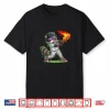Baseball Raccoon Donut Sprinkle Funny Trash Panda Shirt