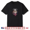 Australian Shepherd Dog Patriotic American Flag Fourth Of July Shirt
