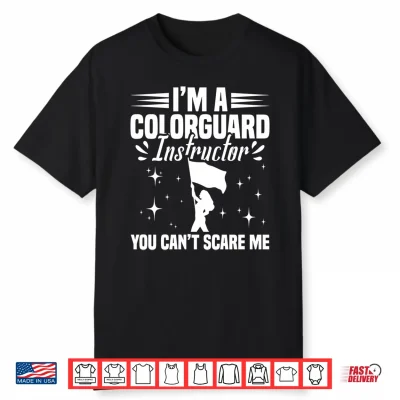 Color Guard Instructor Captain Senior Winter Guard Coach Performance Shirt