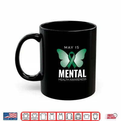 Mug May Is Lupus Month Green Butterfly Awareness Shirt