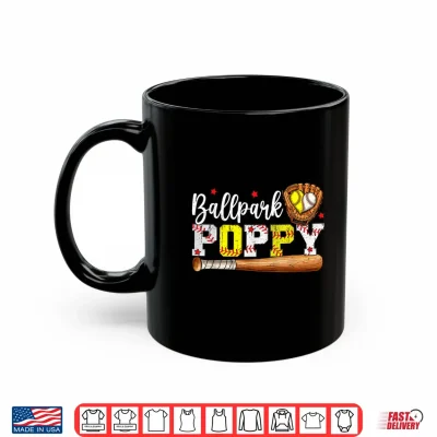 Mug Relative Ballpark Poppy Softball Baseball Professional Identity Shirt
