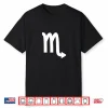 Scorpio Zodiac Signs Simple Symbols Shirt