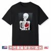 Skeleton With Heart Shirt