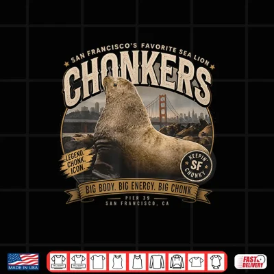 Design Chonkers the Sea Lion Shirt