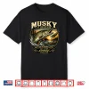 Musky Fishing The Fish Of 10000 Casts Eat Sleep Muskies Shirt