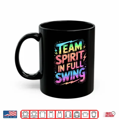 Mug Cute Team Spirit Full Swing Kids Teacher Run On Games Fast Shirt