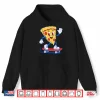 Pizza Slice Skateboarding Fun Graphic For Food Lovers Shirt
