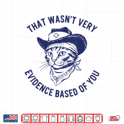 Design That Wasnt Very Evidence Based of You Cat Cow Retro Funny Shirt