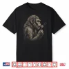 Blowing Wishes Bigfoot Blowing Dandelion Shirt