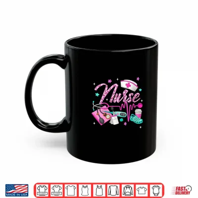 Mug Leopard Nurse Life Nurses Day for Women Nurse Week 2026 Shirt