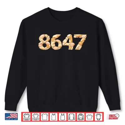 Sweatshirt 86 47 Seashells Sea Shells 86 47 8647 Summer Beach Tee Shirt