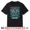 Proud Husband Of An Ovarian Cancer Warrior Husband Shirt