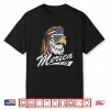 Merica Eagle Usa American Flag Vintage Funny Shirt