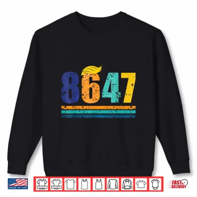 Sweatshirt Vintage Patriotic Retro Funny 8647 Shirt