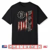 8647 Classic Retro Vintage Us Flag 80S Apparel Shirt