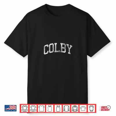Colby Kansas Ks Vintage Athletic Sports Design Shirt