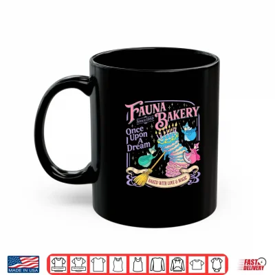 Mug Fauna Bakery Once Upon a Dream Cute Vintage Baked with Love Shirt
