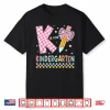 K Is For Kindergarten Back To School Pencil Bow Kindergarten Shirt