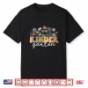 Kindergarten Teacher Wildflower Back To School Floral Outfit Shirt