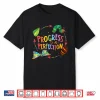 Progress Over Perfection Caterpillar Teacher Back To School Shirt
