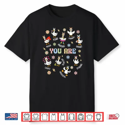 Silly Goose You Are Kind Back To School Goose For Teachers Shirt