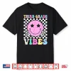 Third Grade Vibes Groovy Back To School Third Grade Girls Kids Shirt