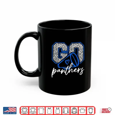 Mug Go Cheer Panthers School Sports Name Spirit Back To School Shirt