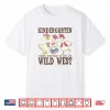 Kindergarten Wild West Goose Cowboy Goose Back To School Shirt