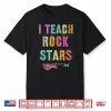 Teachers Back To School Tribe I Teach Rock Stars Educator Shirt