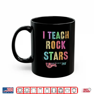 Mug Teachers Back to School Tribe I TEACH ROCK STARS Educator Shirt