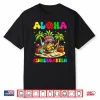 Aloha Kindergarten Pineapple Hawaii Back To School Kids Girl Shirt