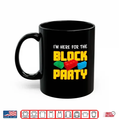 Mug Back To School Block Party Preschool Kindergarten Shirt