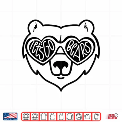 Design Bears School Sports Fan Team Spirit Shirt