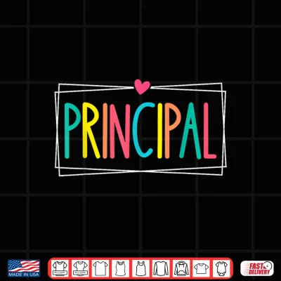 Design Principal This Principal Loves Her School Women Back To Shirt