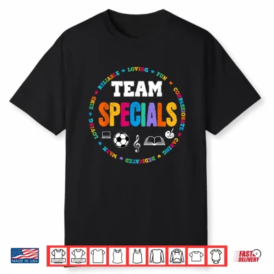 Team Specials Teacher Tribe Squad Back To Primary School Shirt