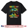 Watch Out Kindergarten Here I Come Monster Truck School Kids Shirt