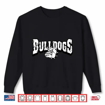Sweatshirt Bulldogs Mascot Back To School Team Spirit Shirt
