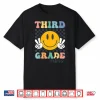 Third Grade Vibes Retro Smile Back To School 3Rd Grade Team Shirt