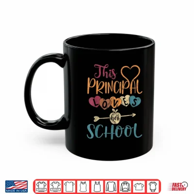 Mug This Principal Loves Her School Teacher Funny Principal Shirt