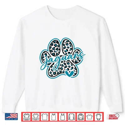 Sweatshirt Vintage Jaguar School Sports Team Spirit Back to School Shirt