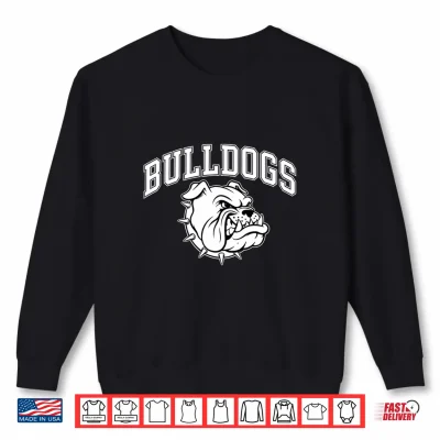 Sweatshirt Bulldogs Tshirt Mascot Back To School Outfit Team Spirit Shirt