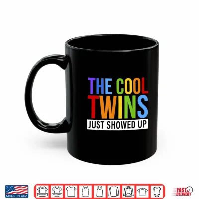 Mug Back to School Cool Twins Just Showed Up Kid Boy Teen Twin Shirt