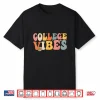 College Vibes College Team Retro 1St Day Of School Shirt